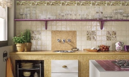 Kuhinja u gradu Provence: 99 fotografija, kombinirajte pozadine i zavjese